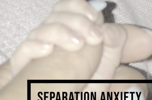 separation anxiety in infants