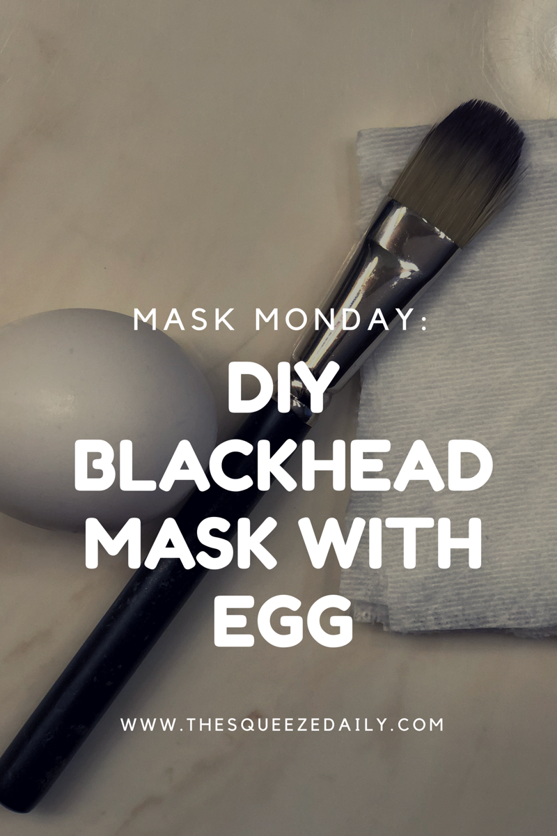 DIY blackhead mask