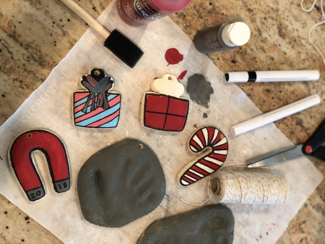 salt dough ornaments